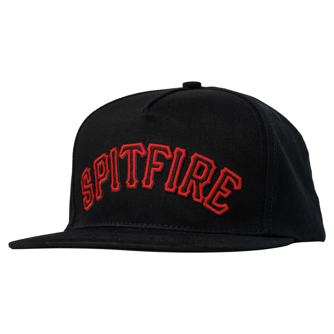 SPITFIRE Spitball Snapback Hat Black