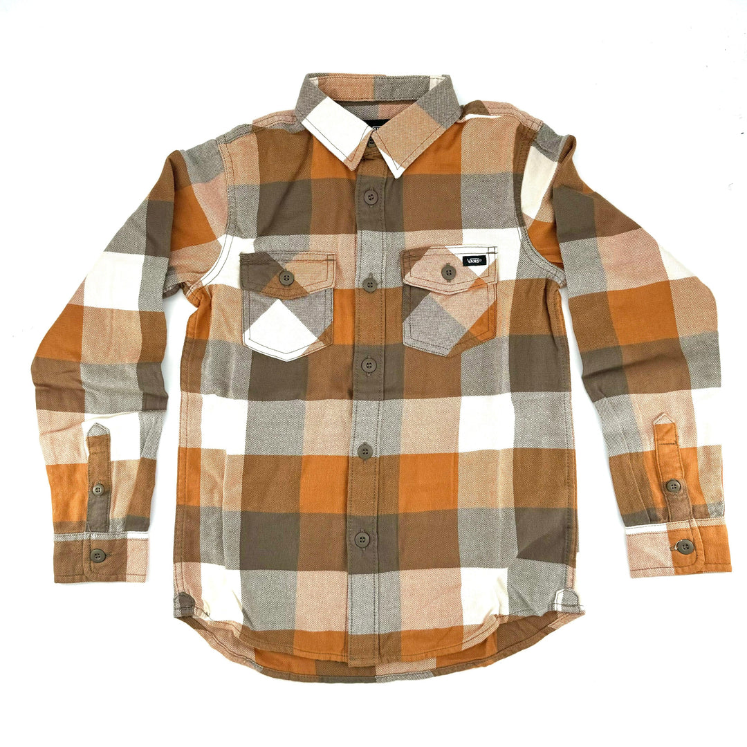 VANS Youth Box Flannel Bungee Cord/Brown Sugar