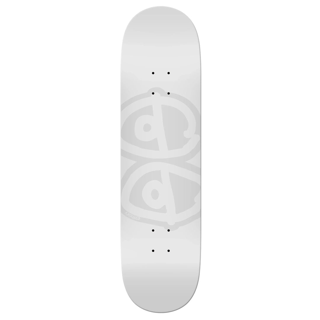 KROOKED Team Eyes White Deck 8.06