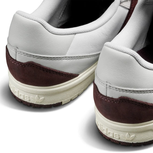 ADIDAS Tyshawn II (Zach Saranceno) White/Brown/Off White Skateboard Shoes