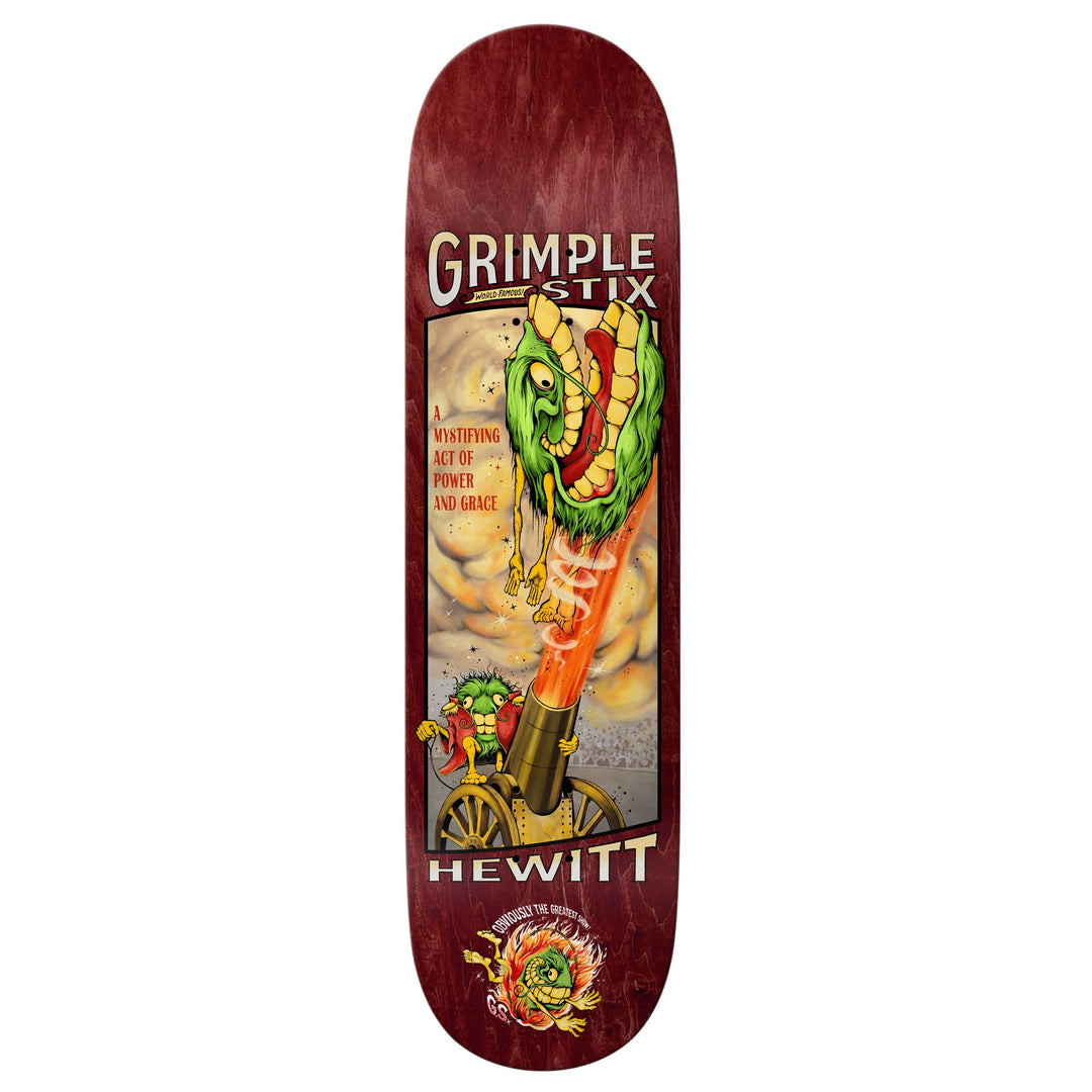 ANTI HERO Hewitt Grimple Obvious Greats Deck 8.38