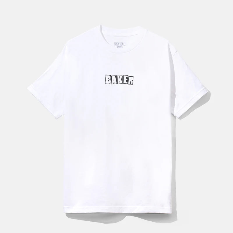 BAKER Brand Logo Tee White