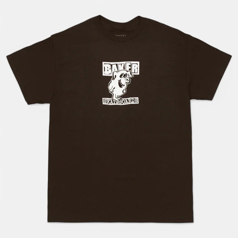 BAKER Calamities Tee Dark Brown
