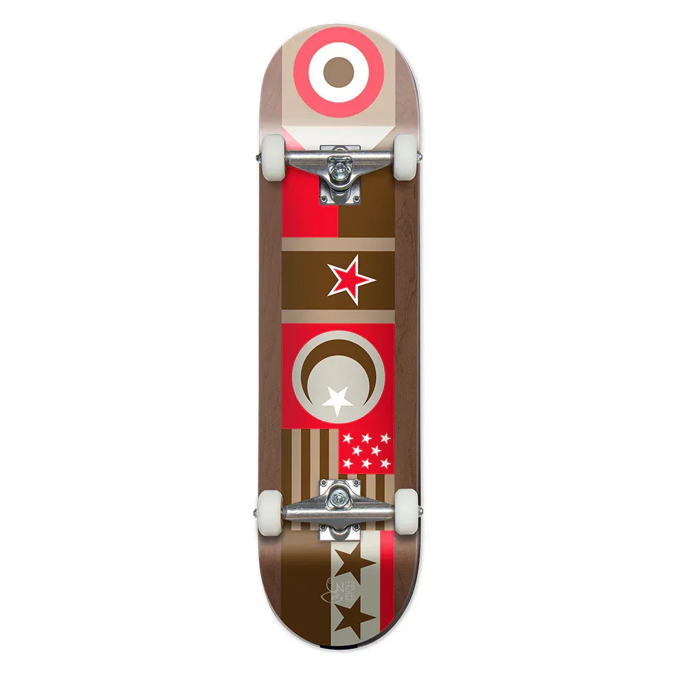 CHOCOLATE Trahan Flags Complete Skateboard 8.0
