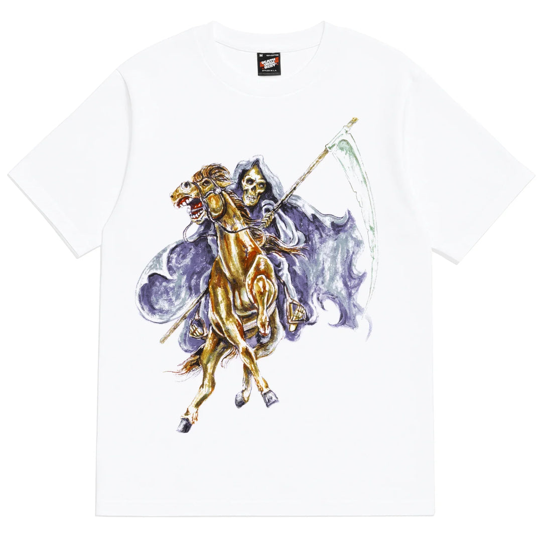 DEATHWISH Pale Horse Tee White