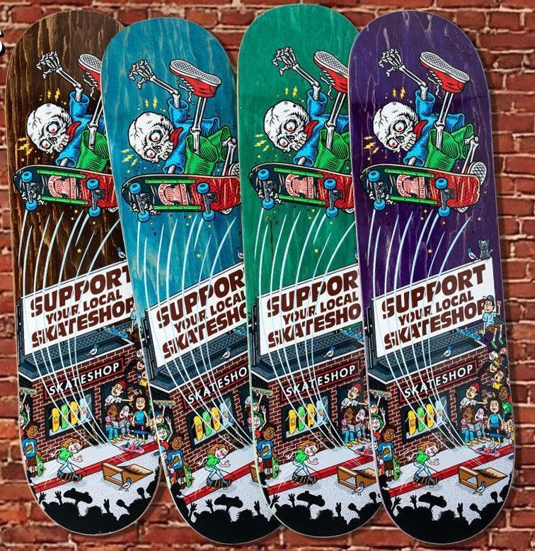 DELUXE Shop Keepers Skate Shop Day Deck