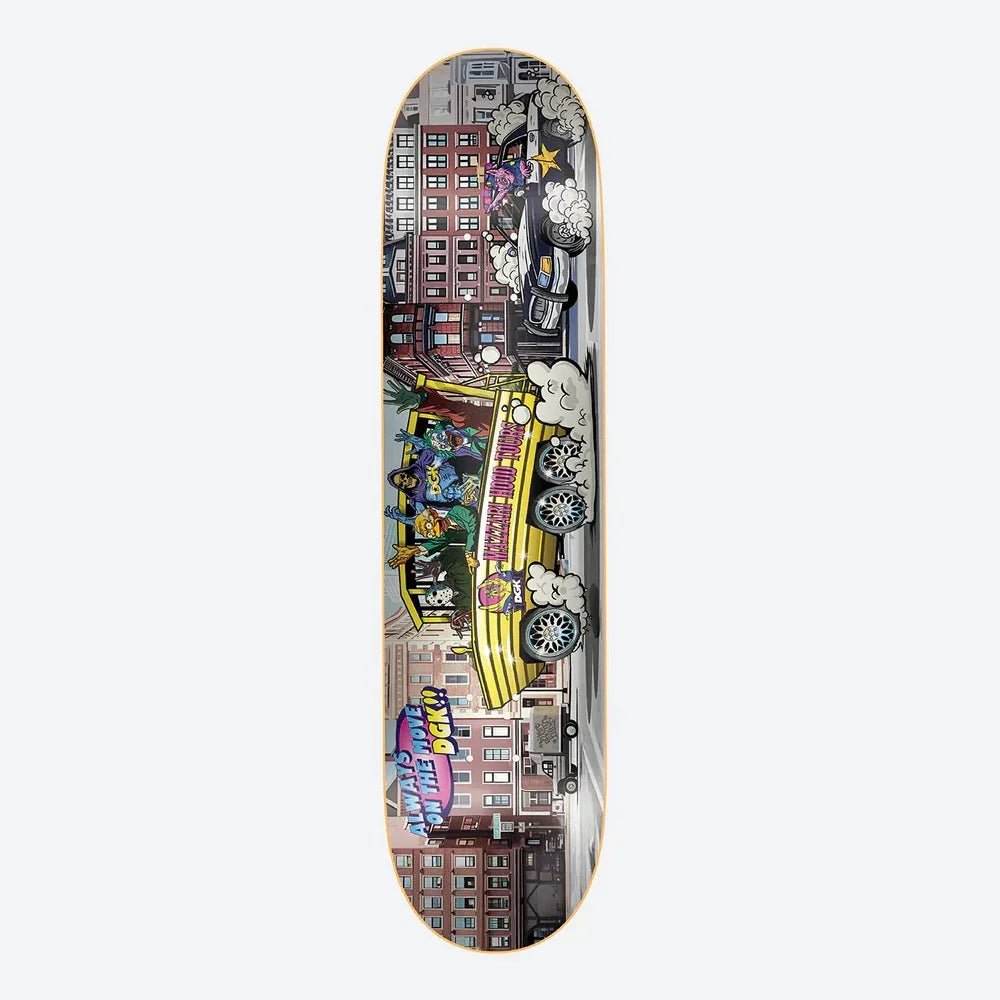 DGK Mazzari Hood Tours Twin Tail Deck 8.25