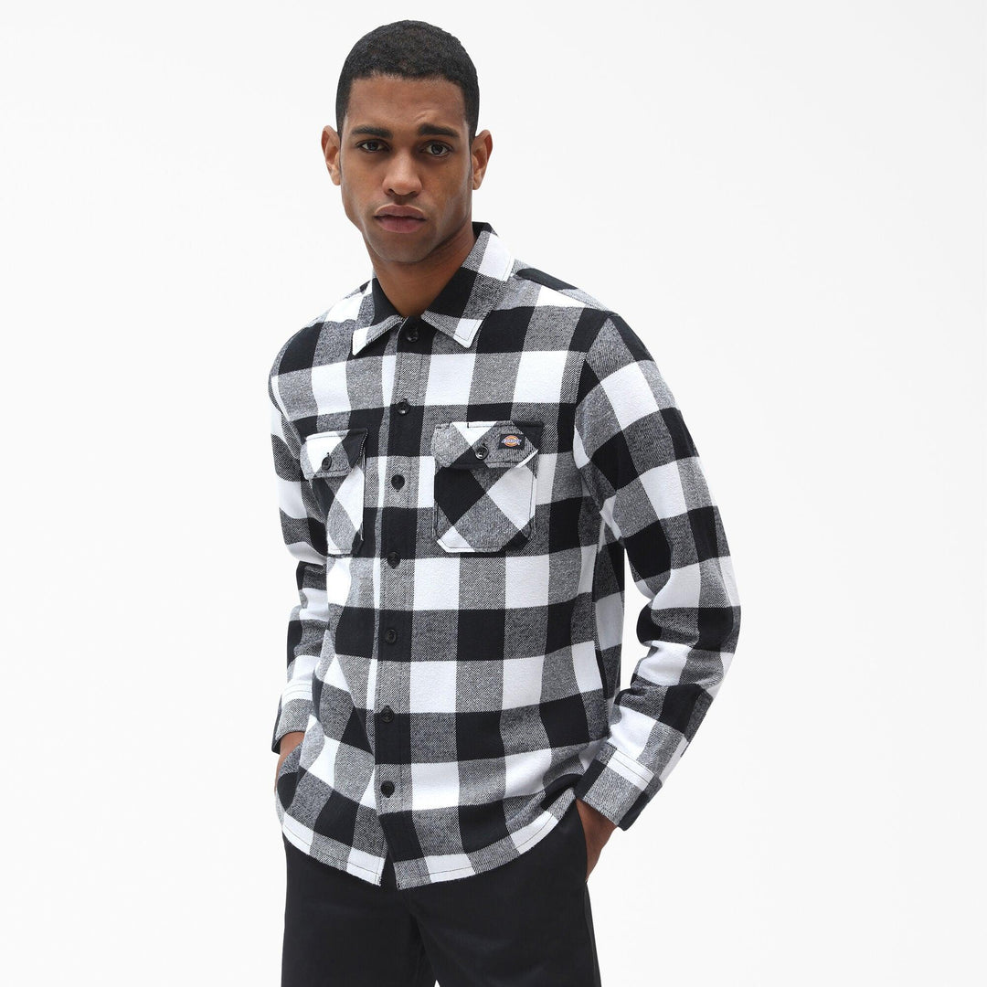 DICKIES Sacramento Flannel Shirt Black