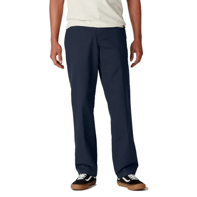 DICKIES Skateboarding Woven Twill Slim Pants Dark Navy