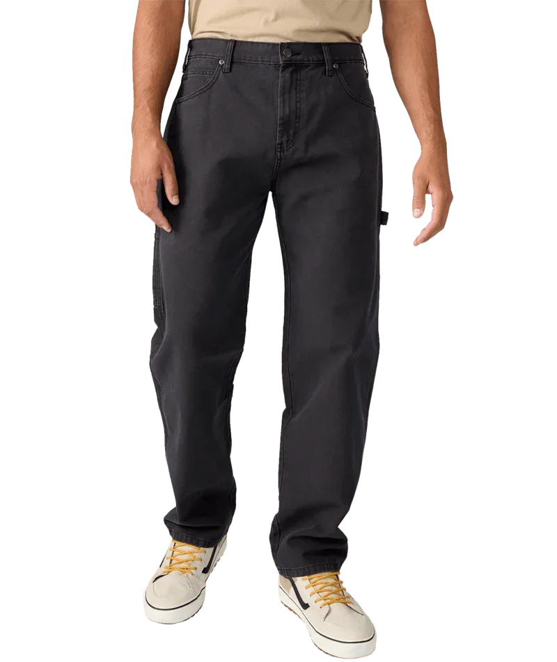 DICKIES Relaxed Carpenter Duck Pants Black