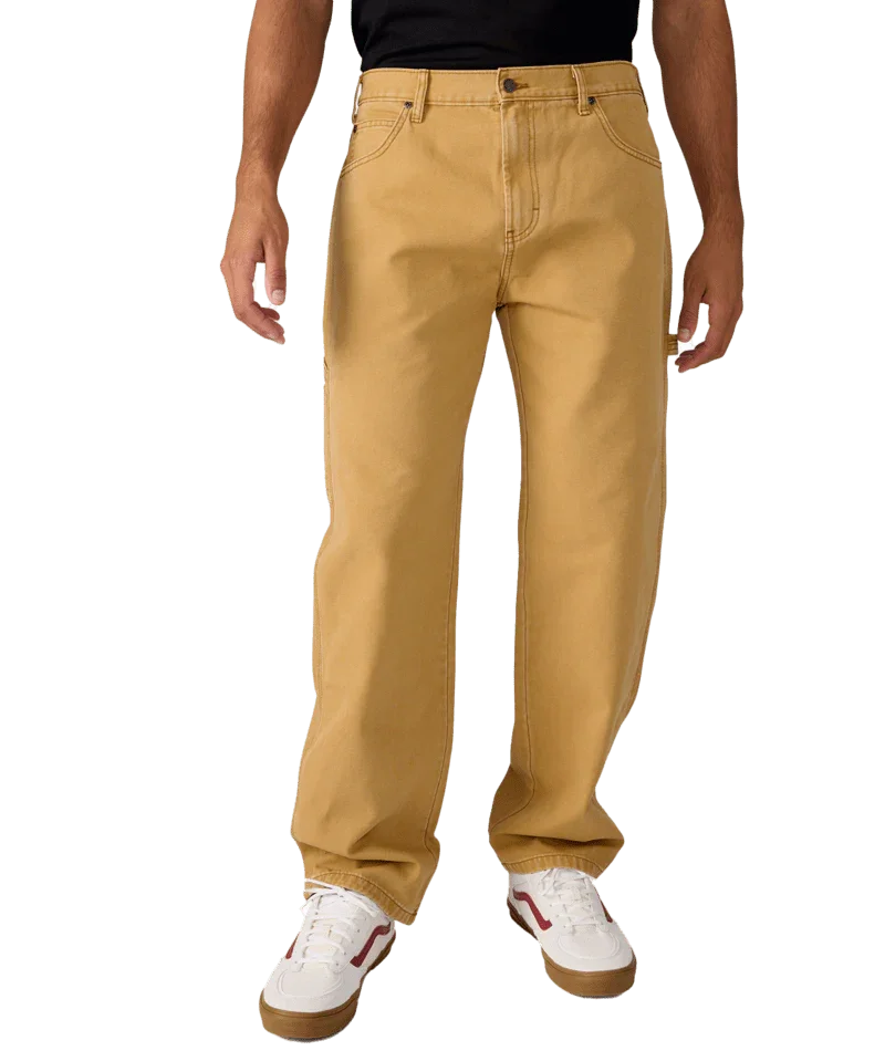 DICKIES Relaxed Carpenter Duck Pants Brown Duck