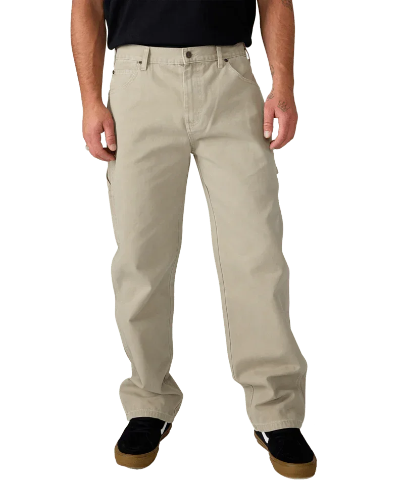 DICKIES Relaxed Carpenter Duck Pants Silver Birch