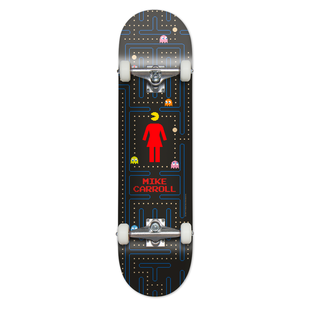 GIRL Carroll Pac-Man Complete Skateboard 7.75