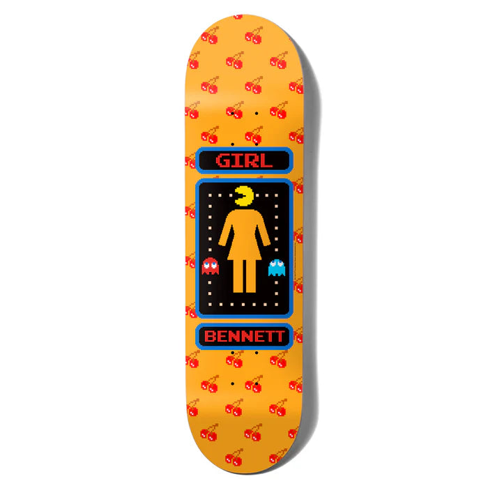 GIRL Bennett Pac-Man Skateboard Deck 8.5
