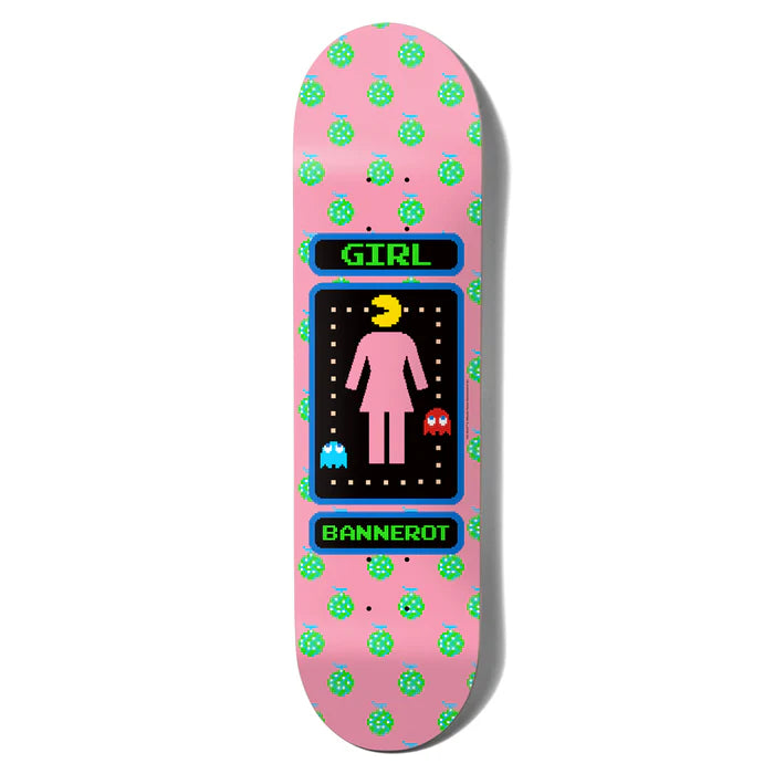 GIRL Bannerot Pac-Man Skateboard Deck 8.5