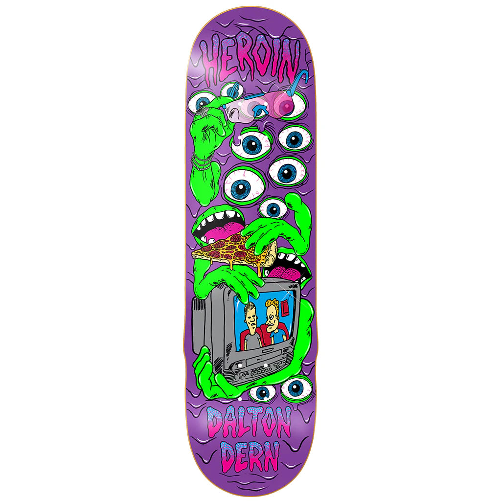 HEROIN Dern Mutate or Die Deck 8.75