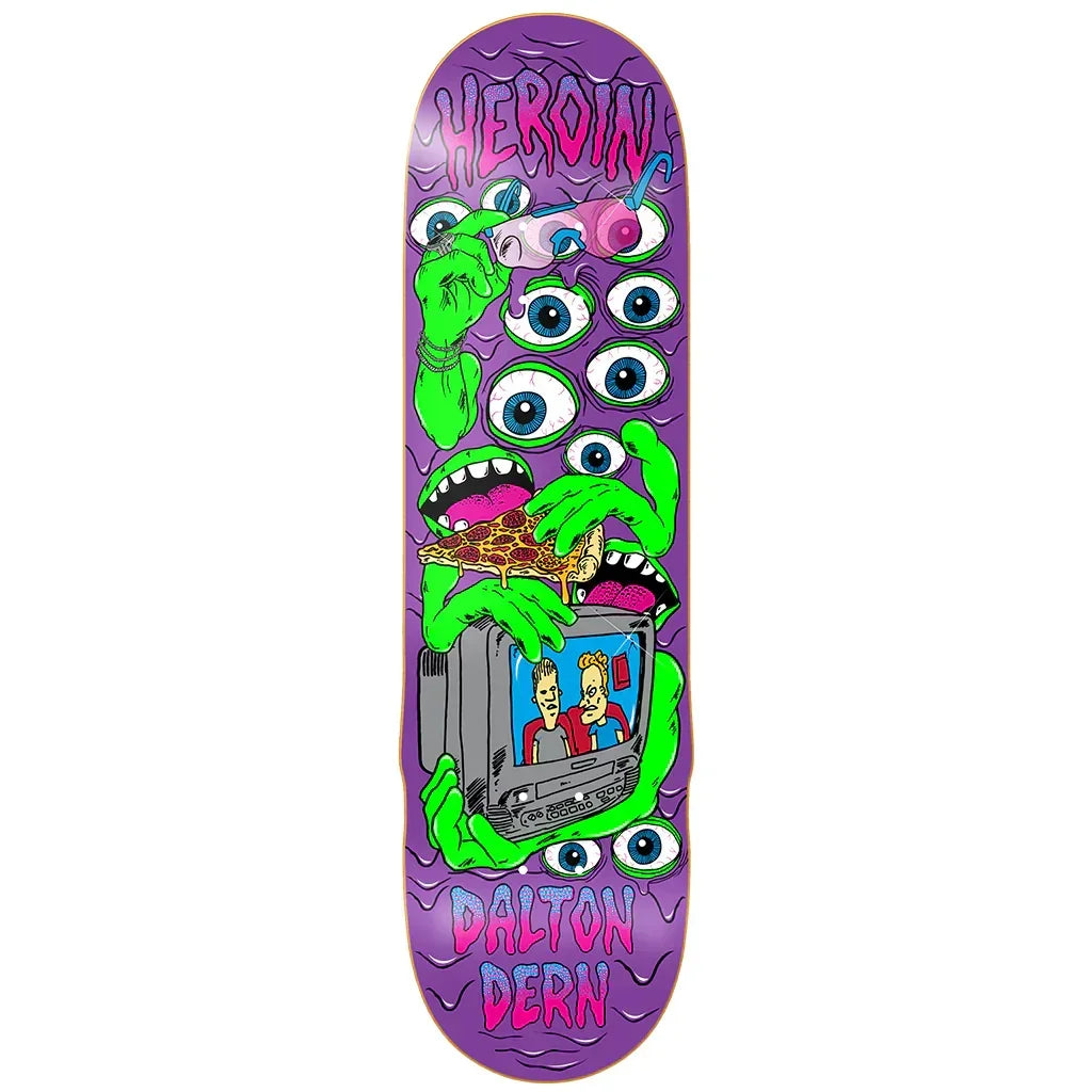 HEROIN Dern Mutate or Die Deck 8.75