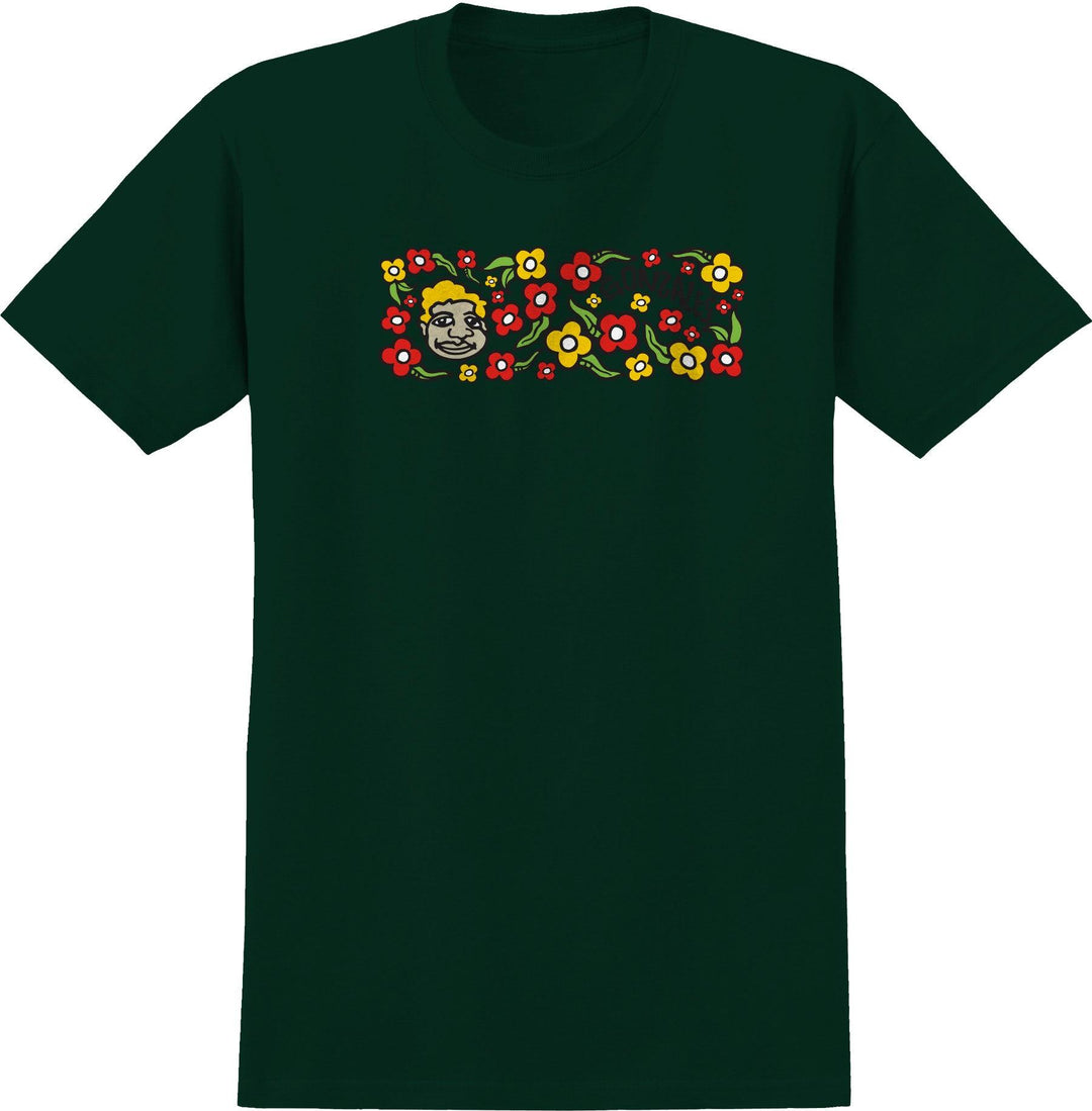 KROOKED Sweatpants Tee Forest Green - Impact Skate