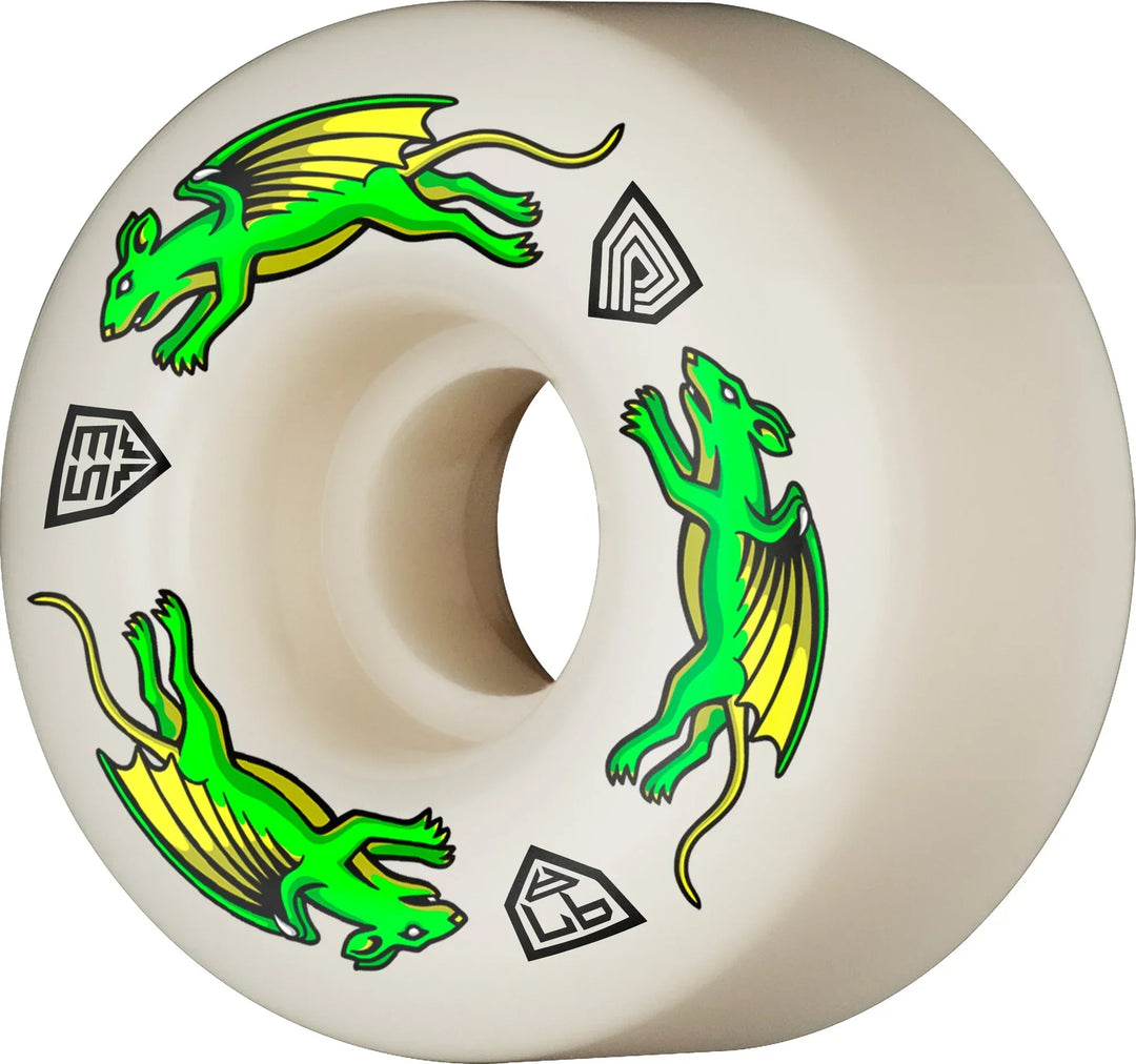 POWELL PERALTA 53mm x 34mm Dragon Formula Nano Rat Wheels
