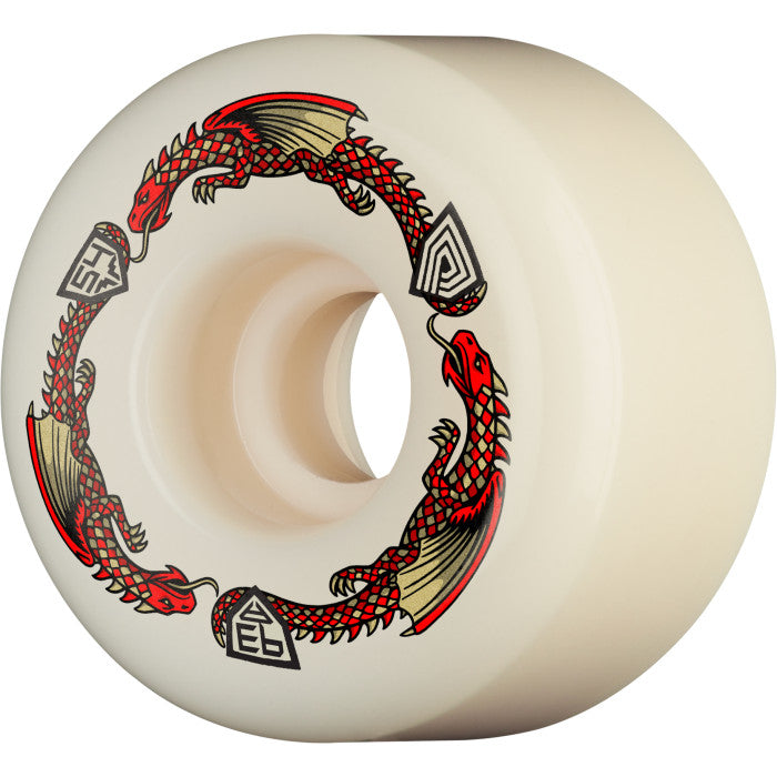 POWELL PERALTA 54mm x 34mm V7 Dragon Formula Skateboard Wheels