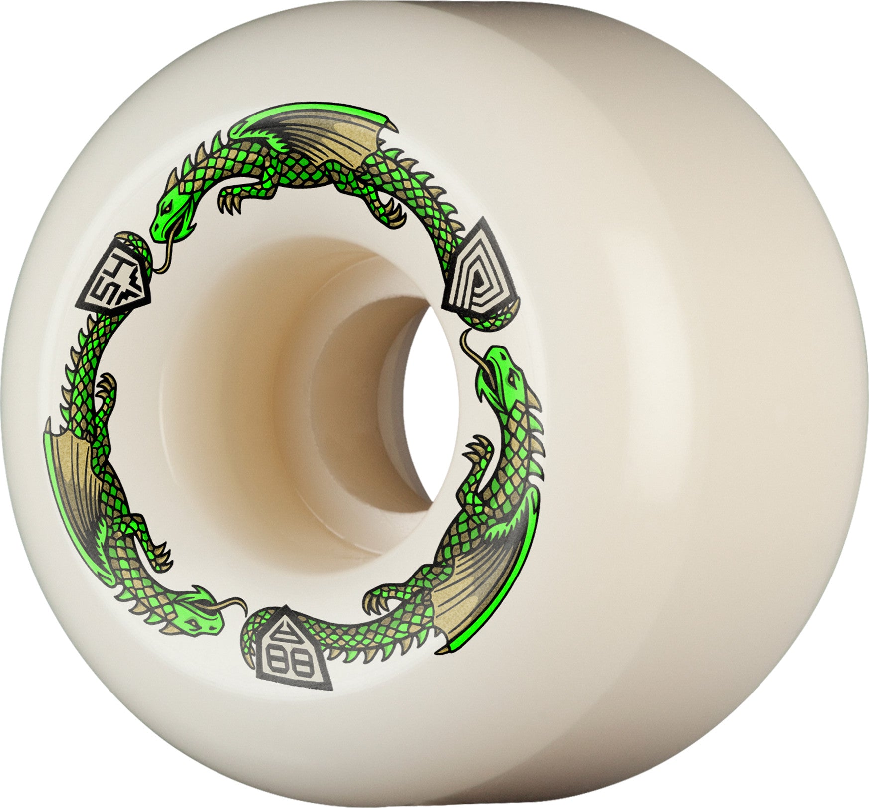 スケートボード Powell Peralta Dragon Formula 54mm POWELL PERALTA 54mm x 39mm A2 Dragon Formula Skateboard Wheels