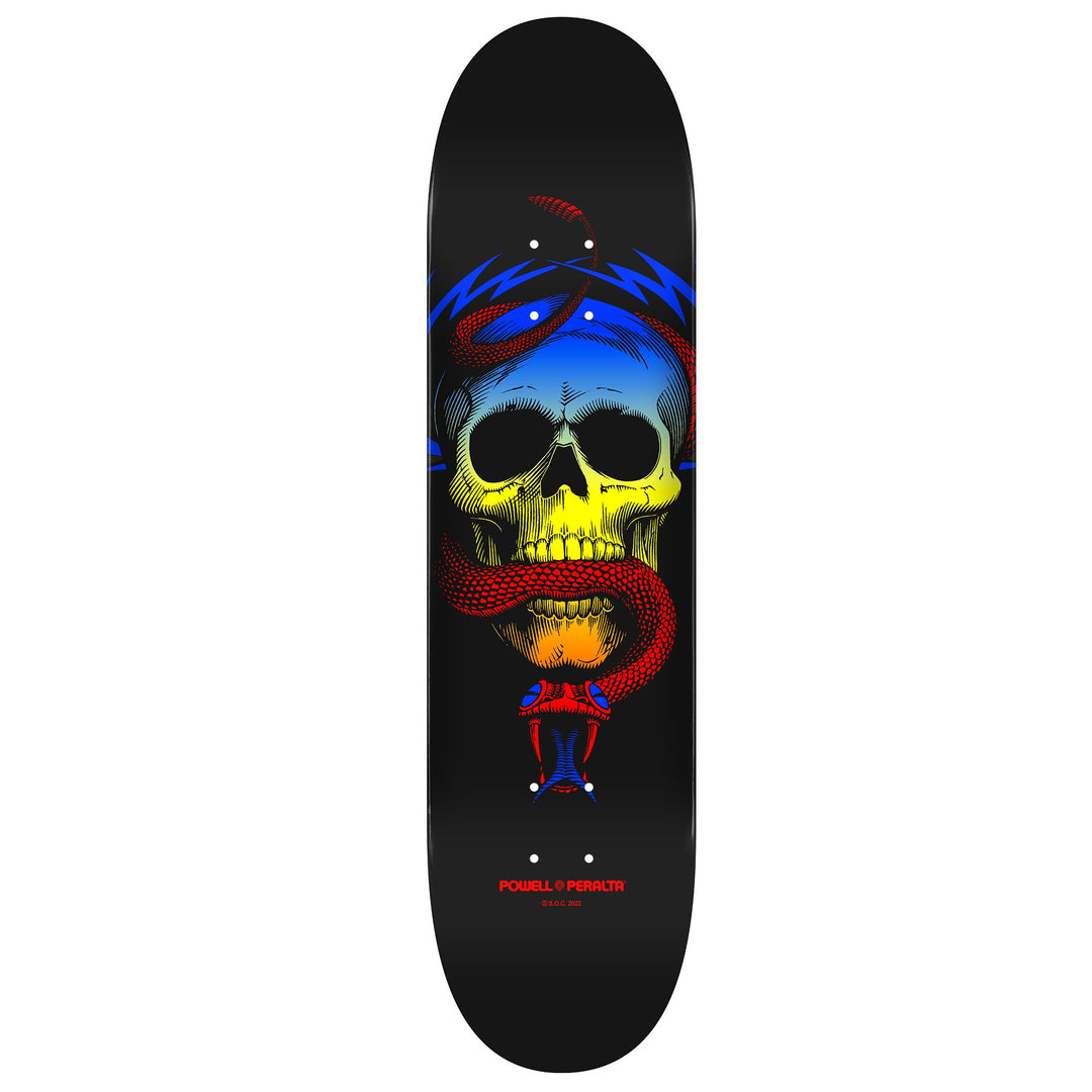 POWELL PERALTA McGill Skull & Snake Yellow Fade Deck 8.0