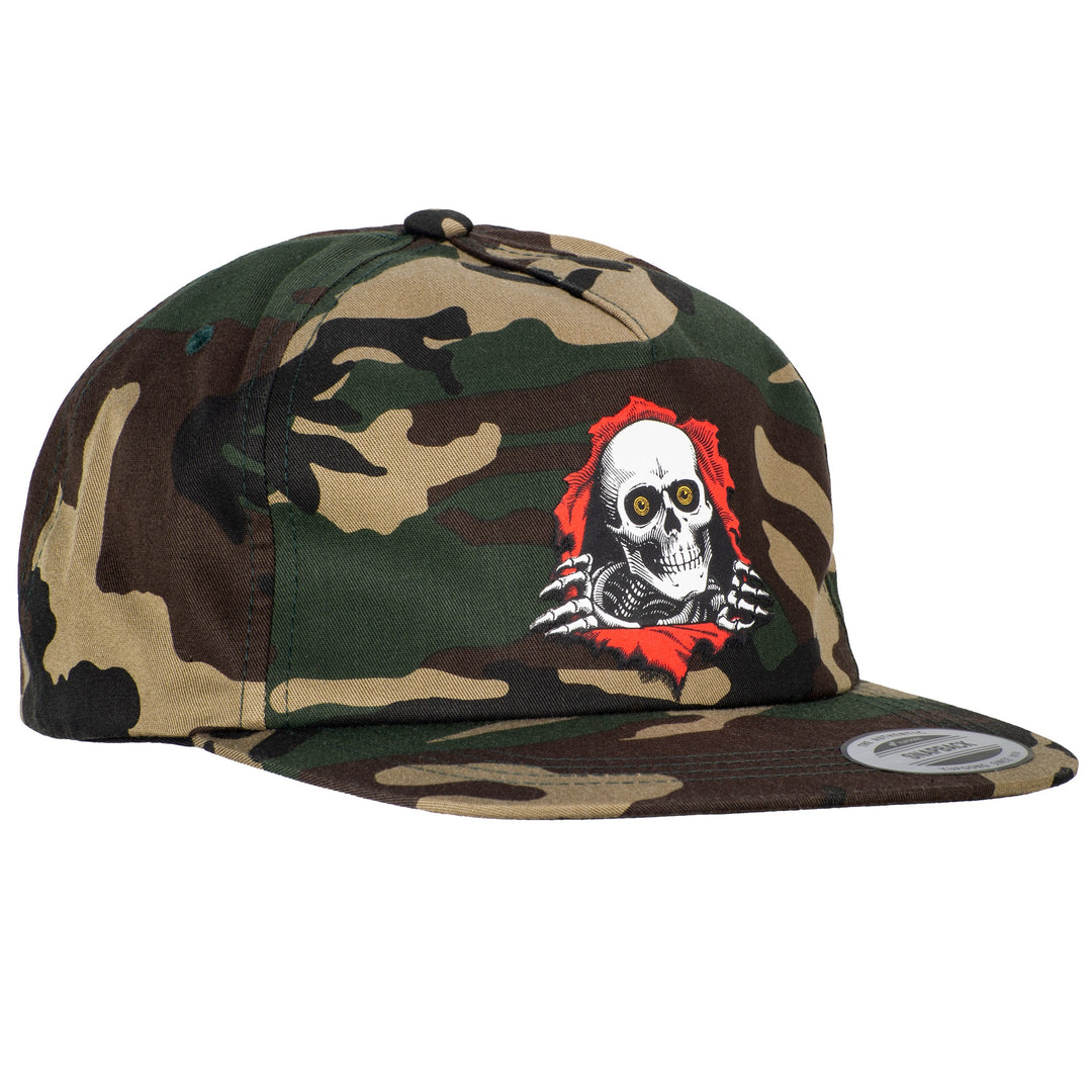 POWELL PERALTA Ripper Snapback Hat Camo