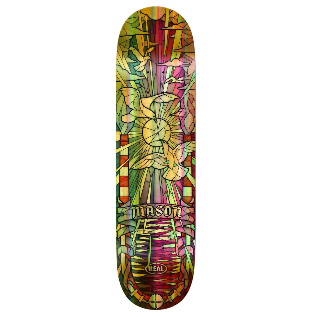 REAL Mason Cathedral Gold True Fit Deck 8.25 - Impact Skate