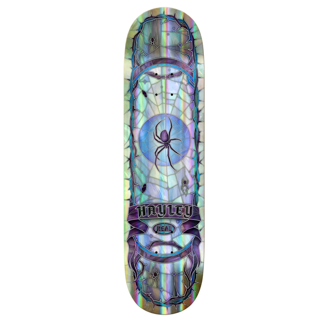 REAL Hayley Cathedral Rainbow Holographic Deck 8.25