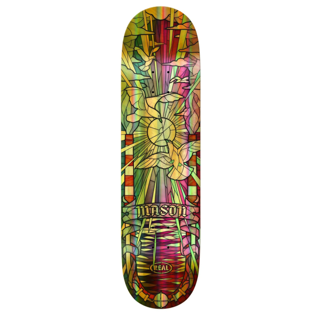 REAL Mason Cathedral Gold True Fit Deck 8.25