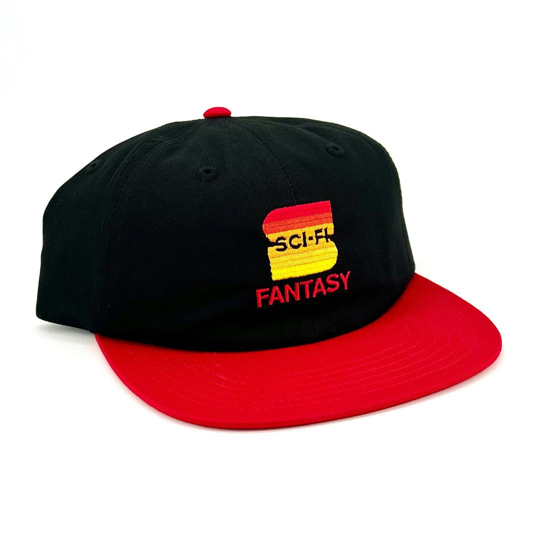 SCI-FI FANTASY S Hat Black/Red - Impact Skate
