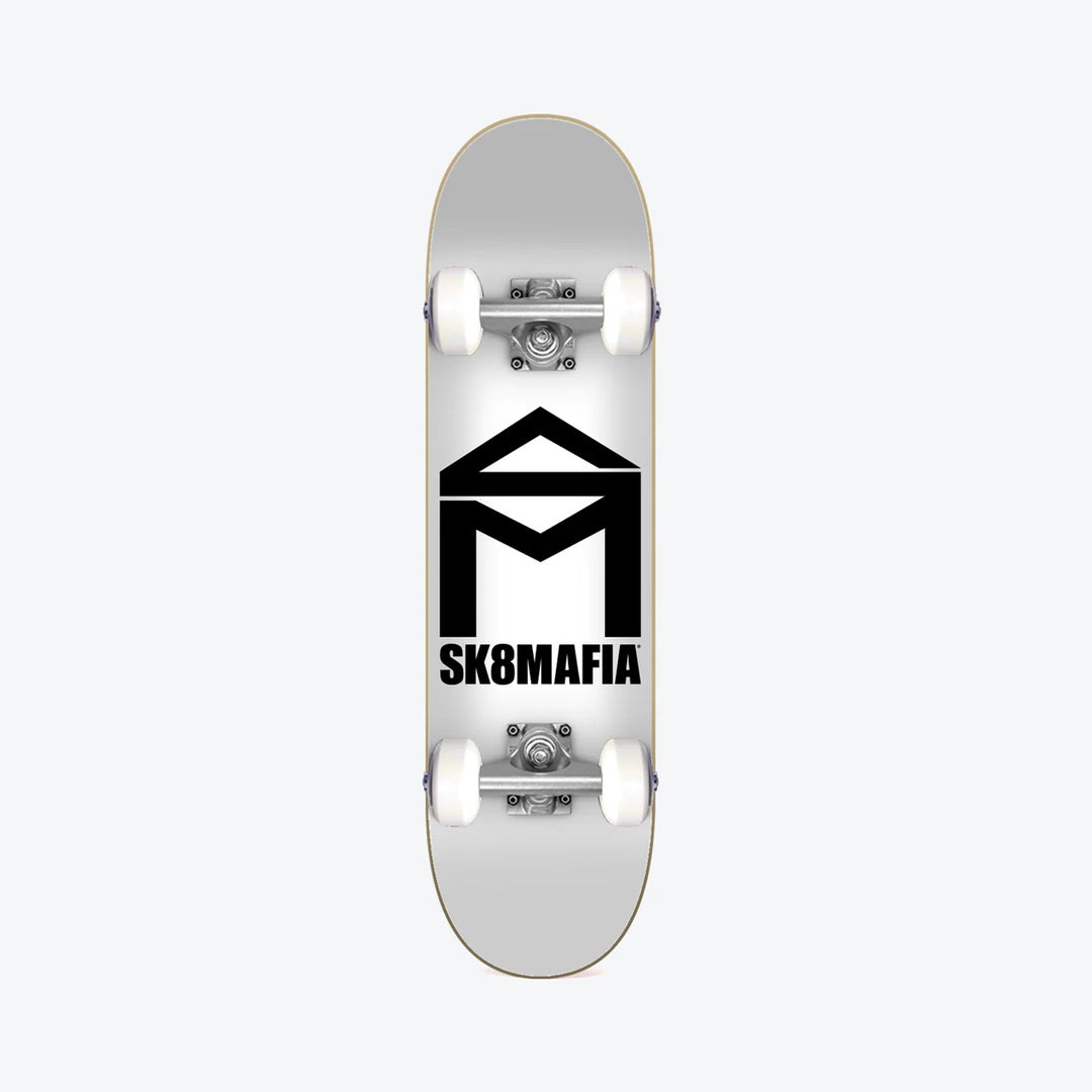 SK8MAFIA House Logo White Micro Complete 6.0"