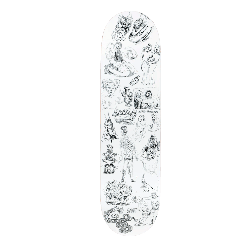SOUR SOLUTION Gustav Sketchbook Deck 8.25