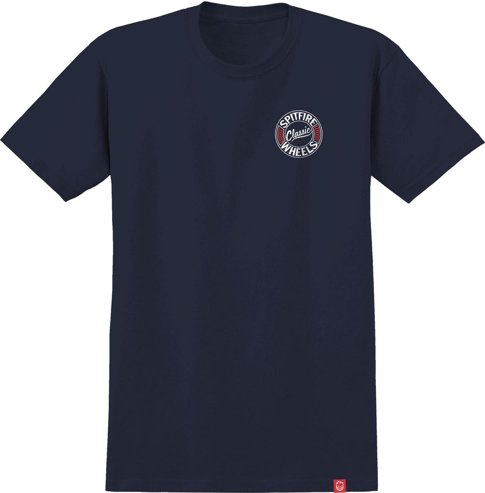 SPITFIRE Flying Classic Tee Navy - Impact Skate