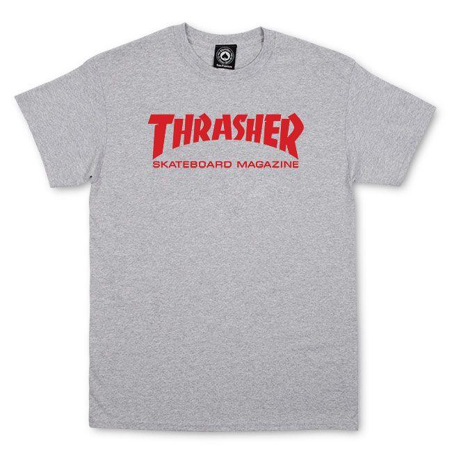THRASHER Skate Mag Tee Grey