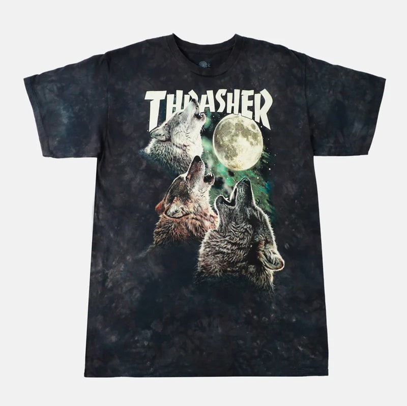 THRASHER Wolves Tee Green