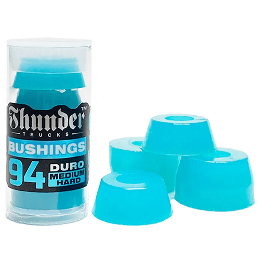THUNDER Medium Hard Blue 94a Skateboard Bushings
