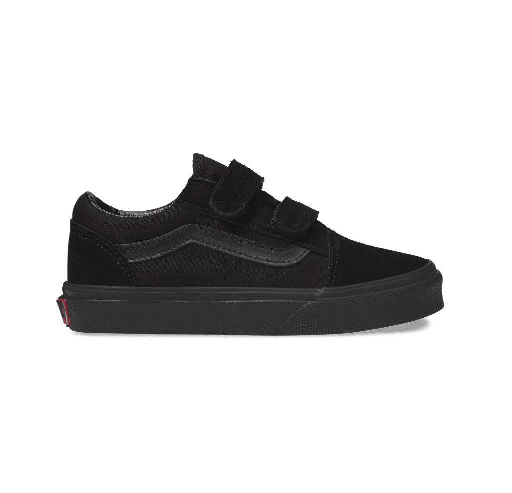 Vans Kids Old Skool V Skate Shoe Black