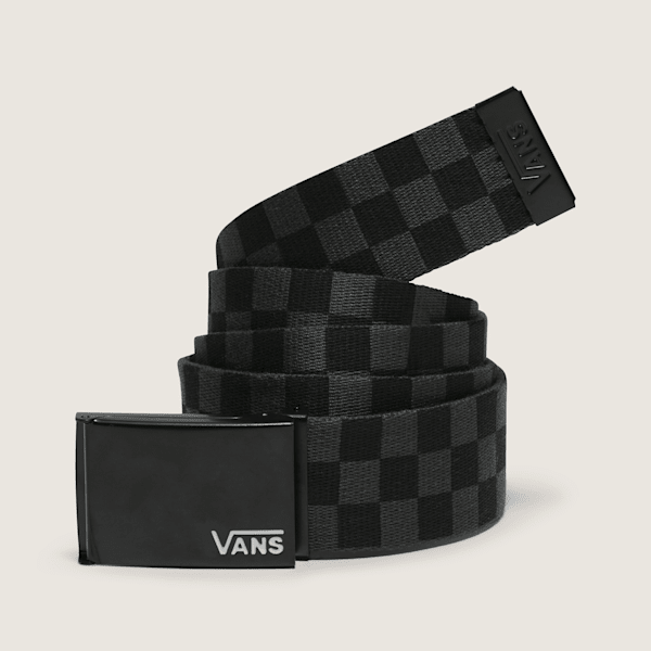 VANS Deppster II Checkerboard Web Belt Black/Charcoal