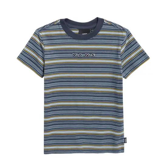 VANS Youth Cameron Stripe Tee Stormy Weather/Parisian Night