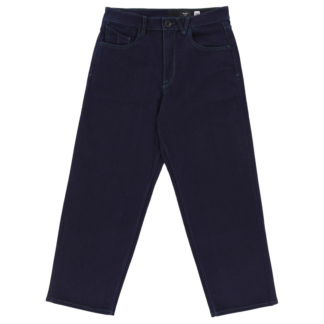 VOLCOM Billow Loose Fit Jeans Blue Rinse