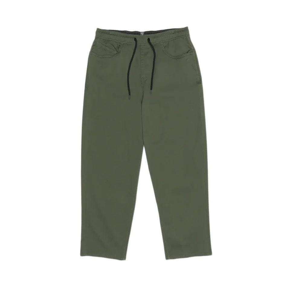 VOLCOM Freazy Loose Pants Squadron Green