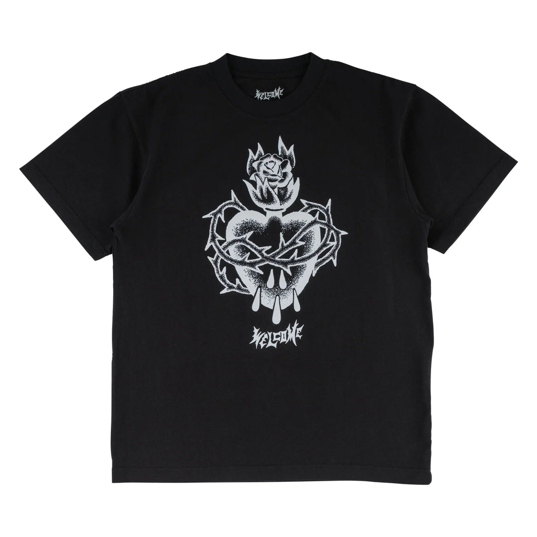 WELCOME Hallowed Tee Black