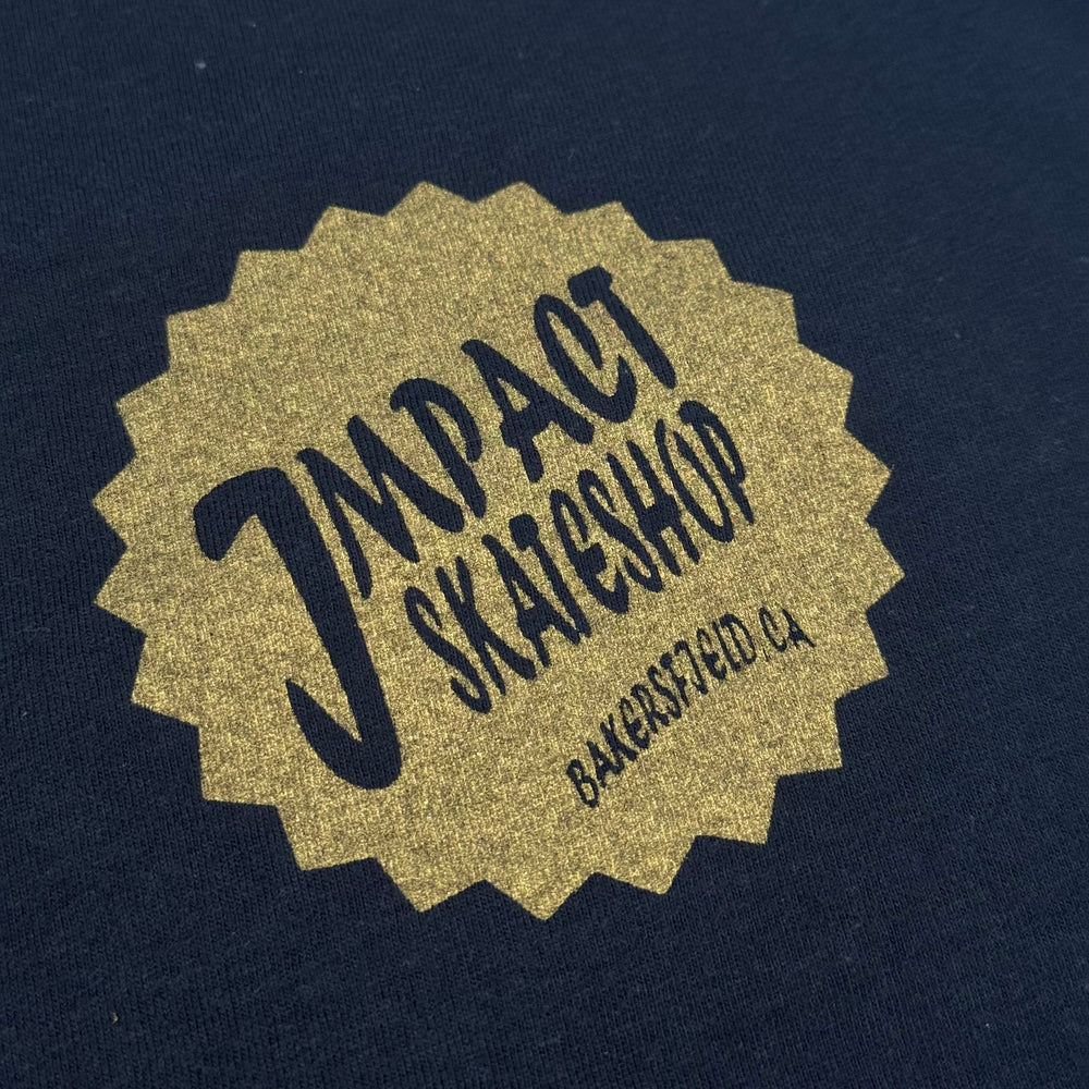 IMPACT Staple Tank Top Black/Gold