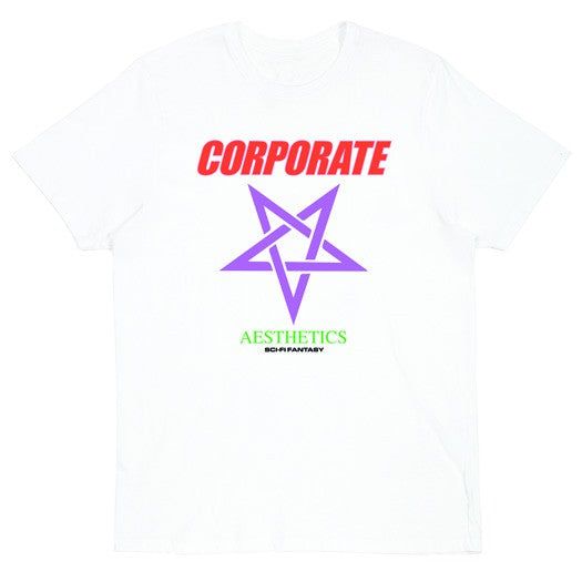 SCI-FI FANTASY Corporate Aesthetics Tee White