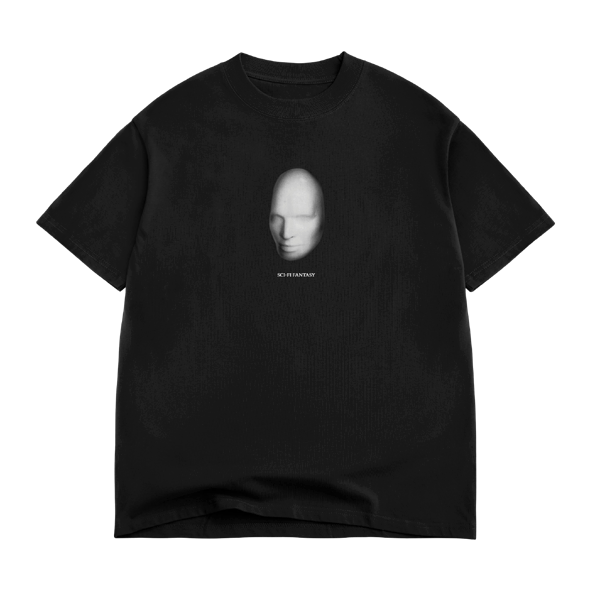 SCI-FI FANTASY Mask Tee Black