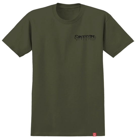 SPITFIRE Batwing Classic Tee Military Green/Black