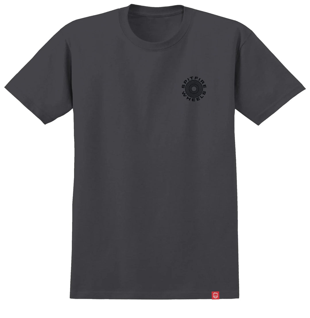 SPITFIRE Youth Classic '87 Swirl Fill Tee Charcoal