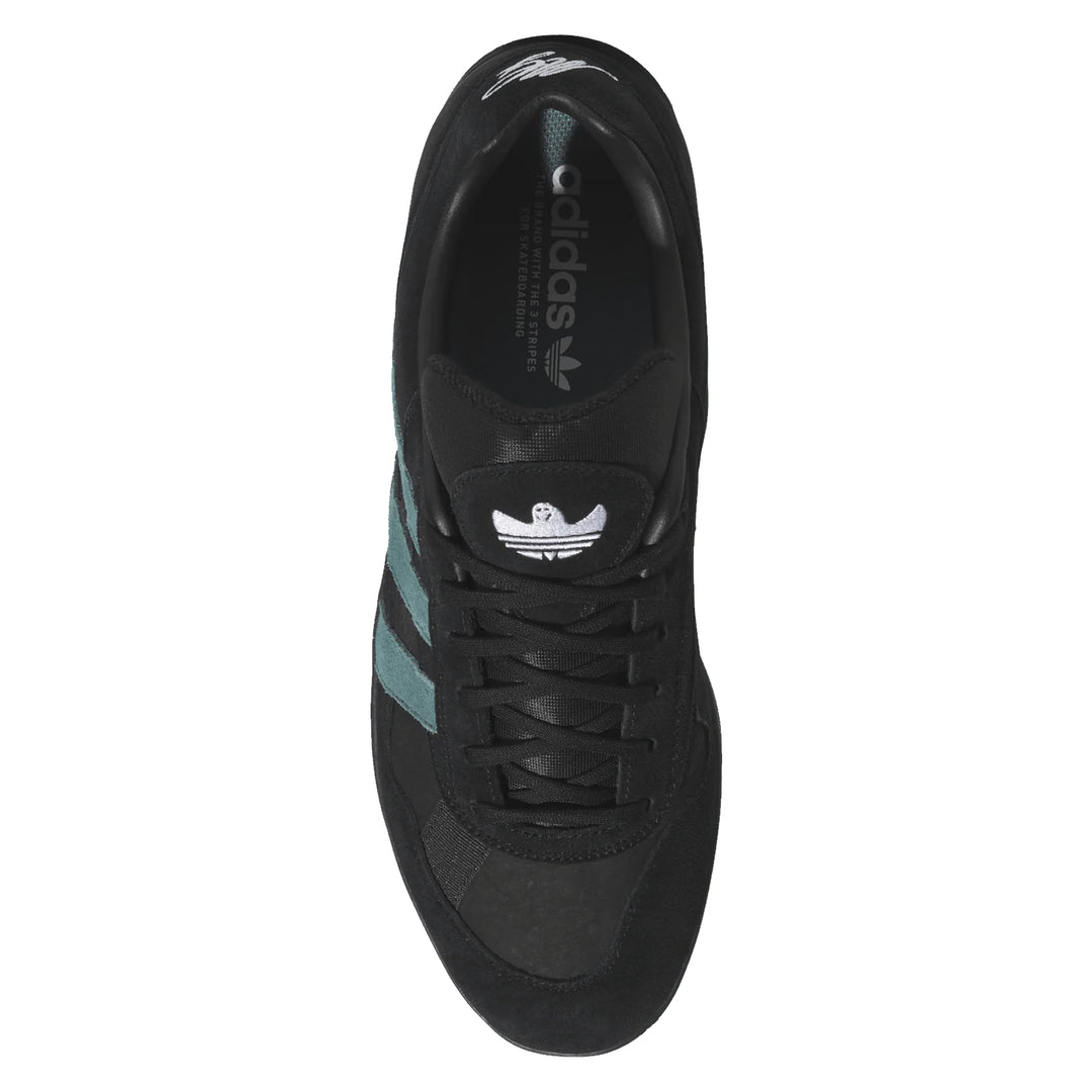 ADIDAS Aloha Super Skateboard Shoes Black/Preloved Teal