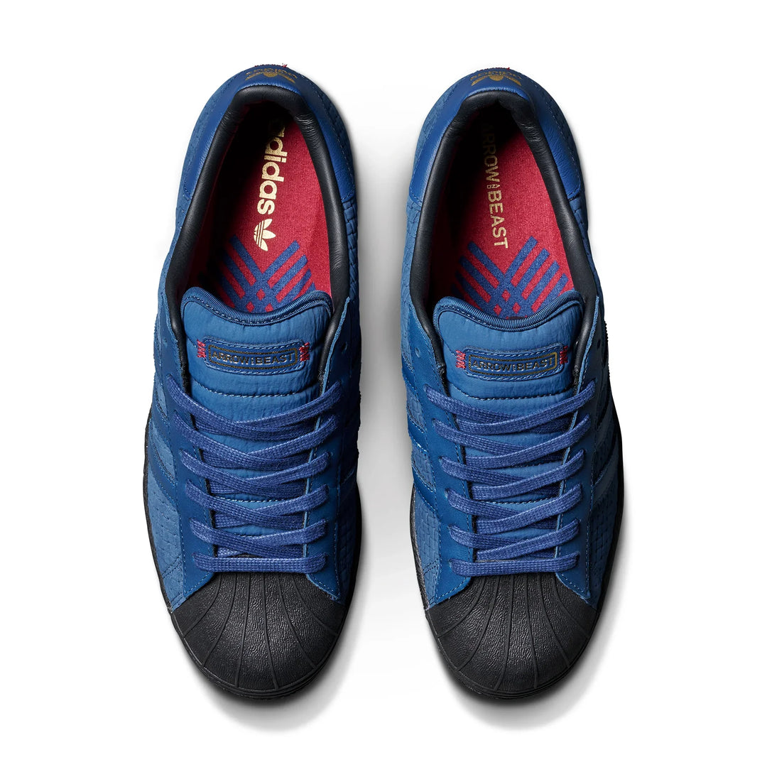 ADIDAS x ARROW & BEAST Superstar Night Marine Blue/Black Skateboard Shoes